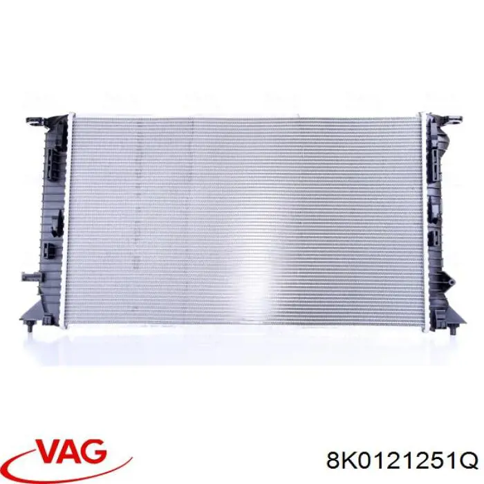 Chłodnica silnika VAG 8K0121251Q cena, od 218,57 USD