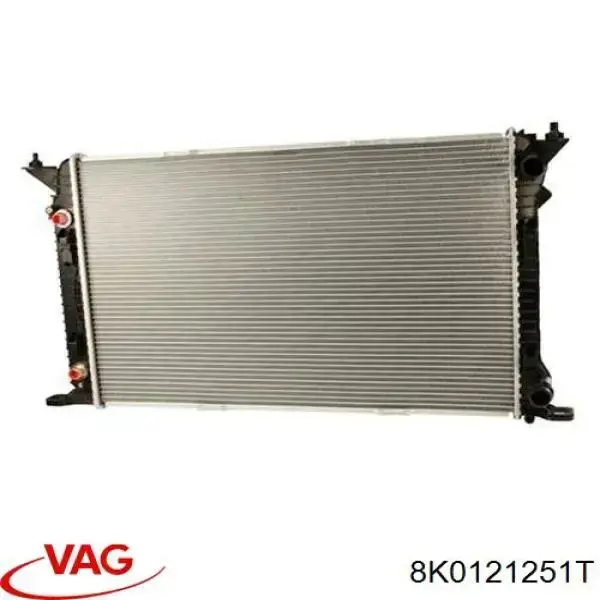 Chłodnica silnika 8K0121251T VAG