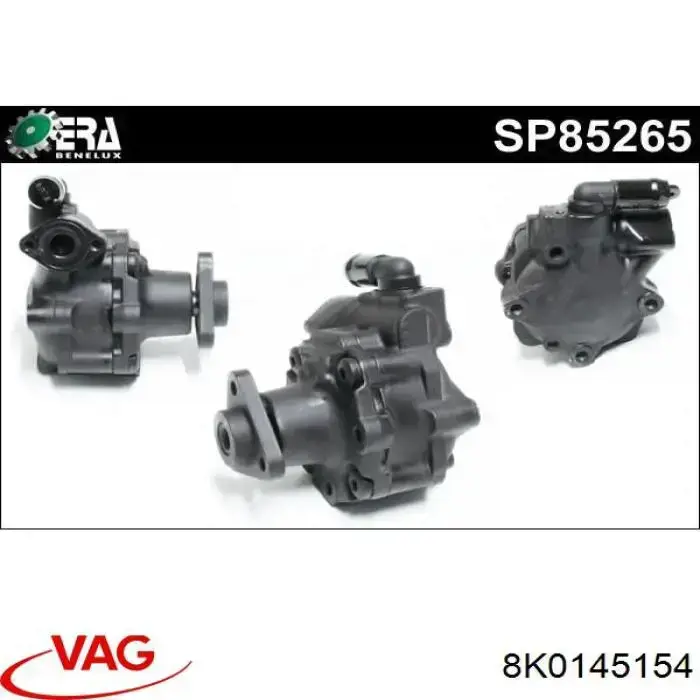 Pompa wspomagania hydraulicznego kierownicy VAG 8K0145154 cena, od 134,50 USD
