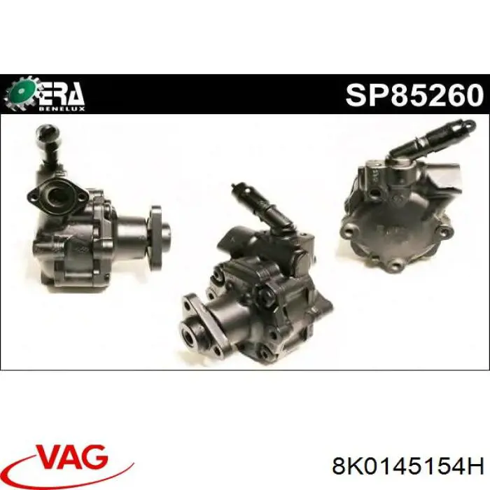 Pompa wspomagania hydraulicznego kierownicy VAG 8K0145154H cena, od 143,02 USD