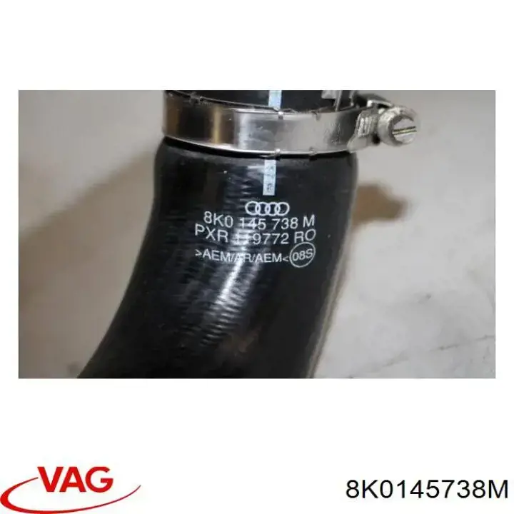 Przewód (króciec) intercoolera VAG 8K0145738M cena, od 34,30 USD