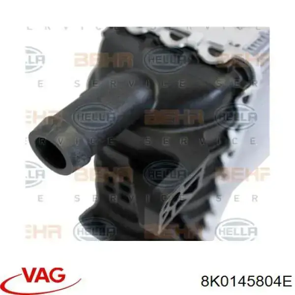 8K0145804E VAG Chłodnica silnika dodatkowa