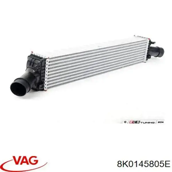 Chłodnica intercoolera VAG 8K0145805E cena, od 137,91 USD