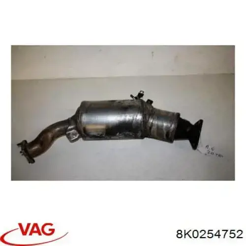 Do koszyka Filtr cząstek stałych układu wydechowego Audi Q5  8RB