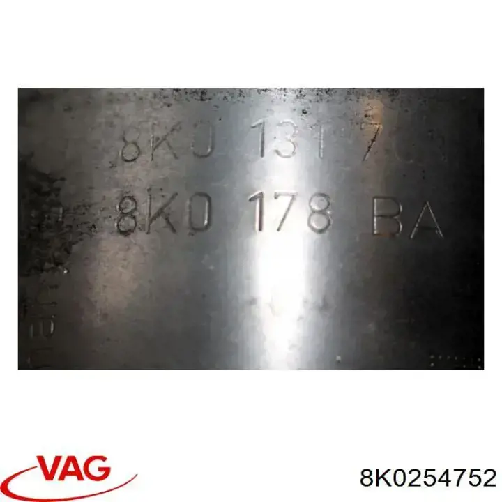 Filtr cząstek stałych układu wydechowego do Audi Q5  8RB