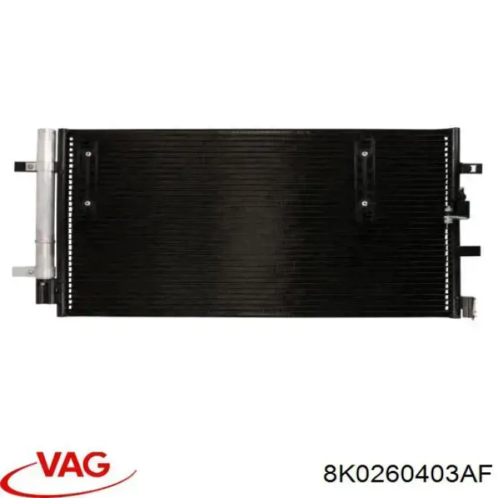 Chłodnica klimatyzacji VAG 8K0260403AF cena, od 103,94 USD