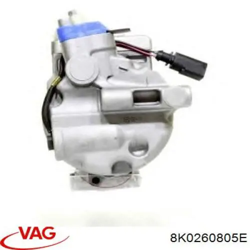Sprężarka klimatyzacji VAG 8K0260805E cena, od 232,06 USD