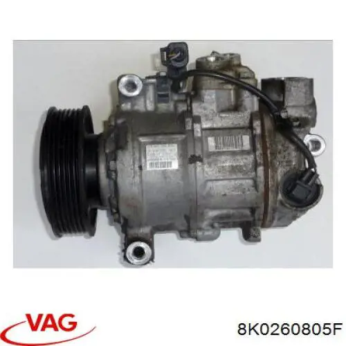 8K0260805F VAG Sprężarka klimatyzacji