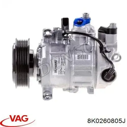 Sprężarka klimatyzacji VAG 8K0260805J cena, od 311,72 USD