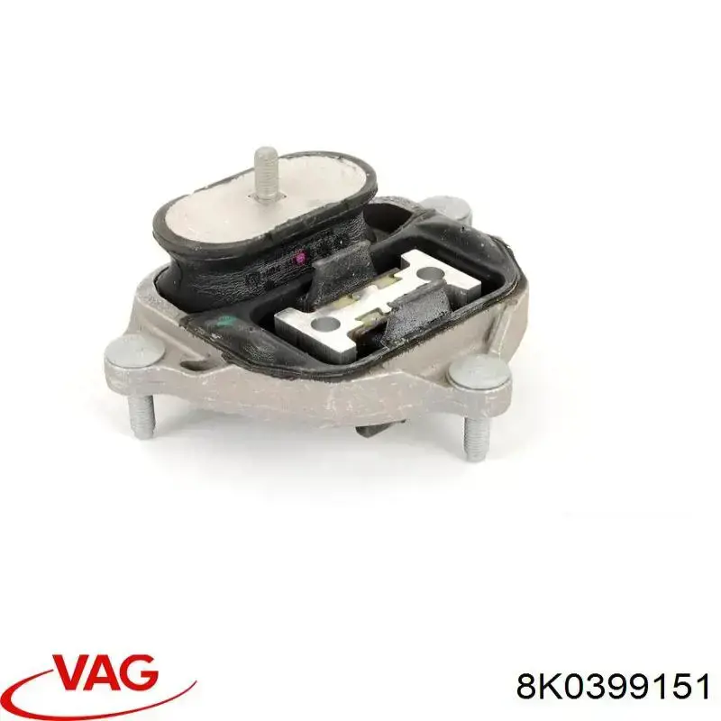 Wspornik poduszki skrzyni biegów VAG 8K0399151 cena, od 61,29 USD