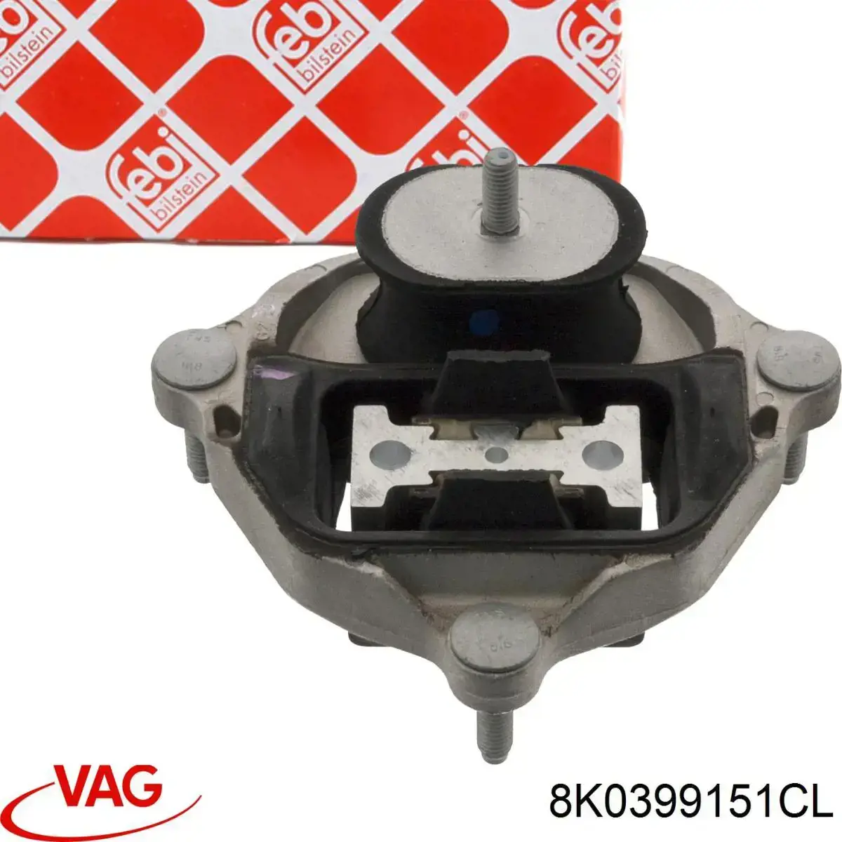 Poduszka (podpora skrzyni biegów) VAG 8K0399151CL cena, od 47,97 USD