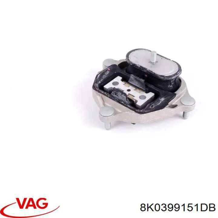 Poduszka (podpora skrzyni biegów) VAG 8K0399151DB cena, od 37,26 USD