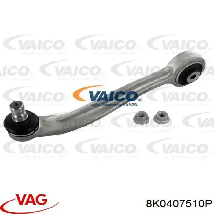 Wahacz zawieszenia przedniego prawy górny VAG 8K0407510P cena, od 27,84 USD