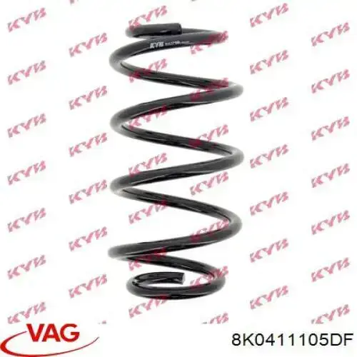 8K0411105DF VAG Sprężyna przednia