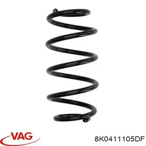 Sprężyna przednia VAG 8K0411105DF