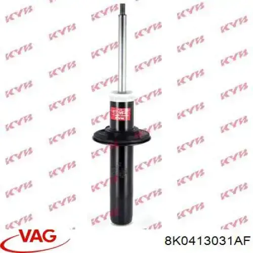 Do koszyka 8K0413031AF VAG Amortyzator przedni
