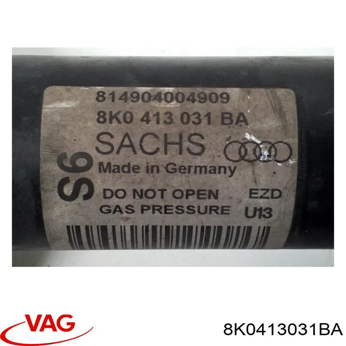 Do koszyka 8K0413031BA VAG Amortyzator przedni