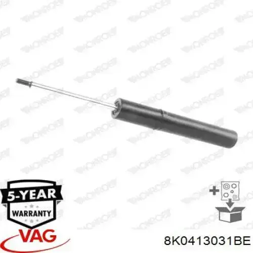 Amortyzator przedni 8K0413031BE VAG