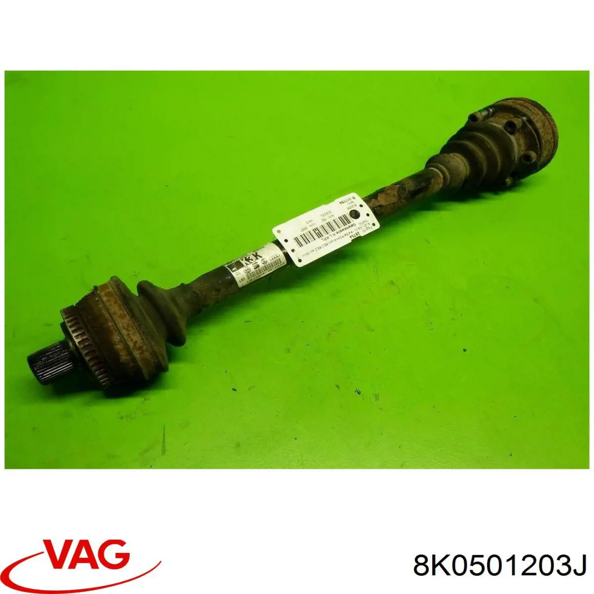 Do koszyka 8K0501203J VAG Półoś tylna