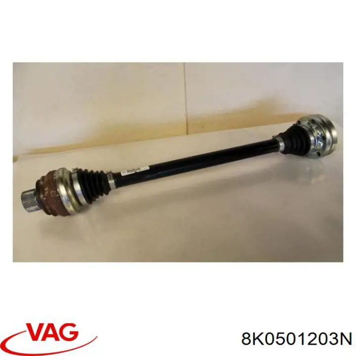 Półoś tylna VAG 8K0501203N cena, od 146,42 USD
