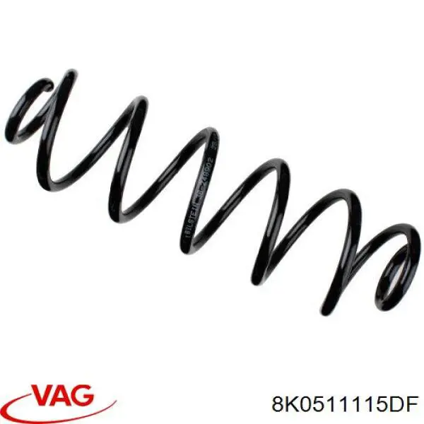 Do koszyka 8K0511115DF VAG Sprężyna tylna