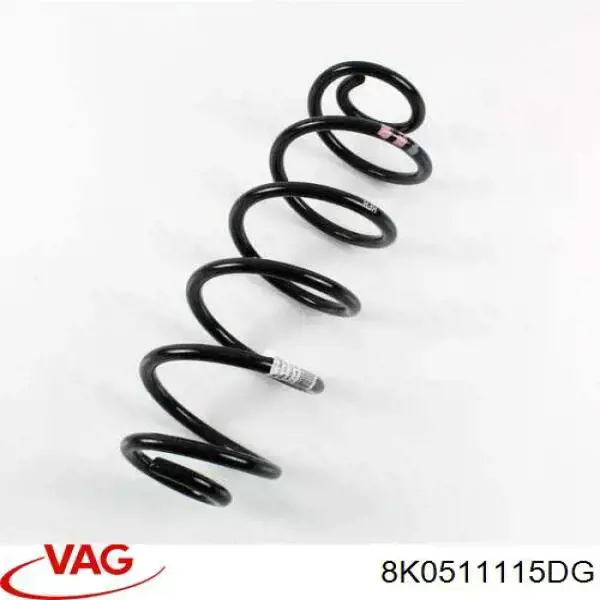 Sprężyna tylna VAG 8K0511115DG cena, od 149,73 USD