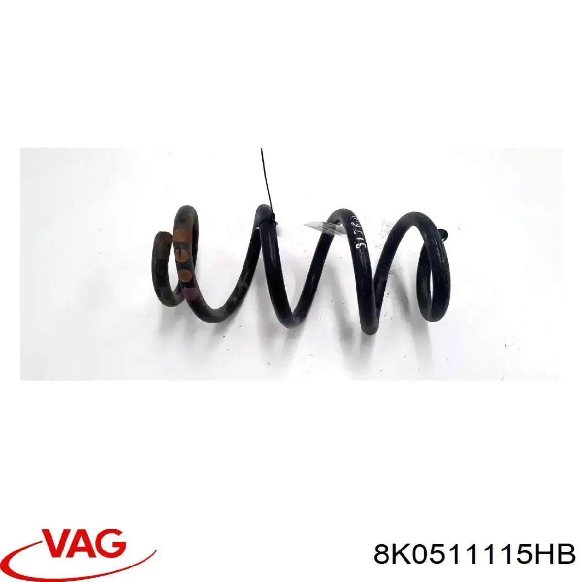 Do koszyka 8K0511115HB VAG Sprężyna tylna