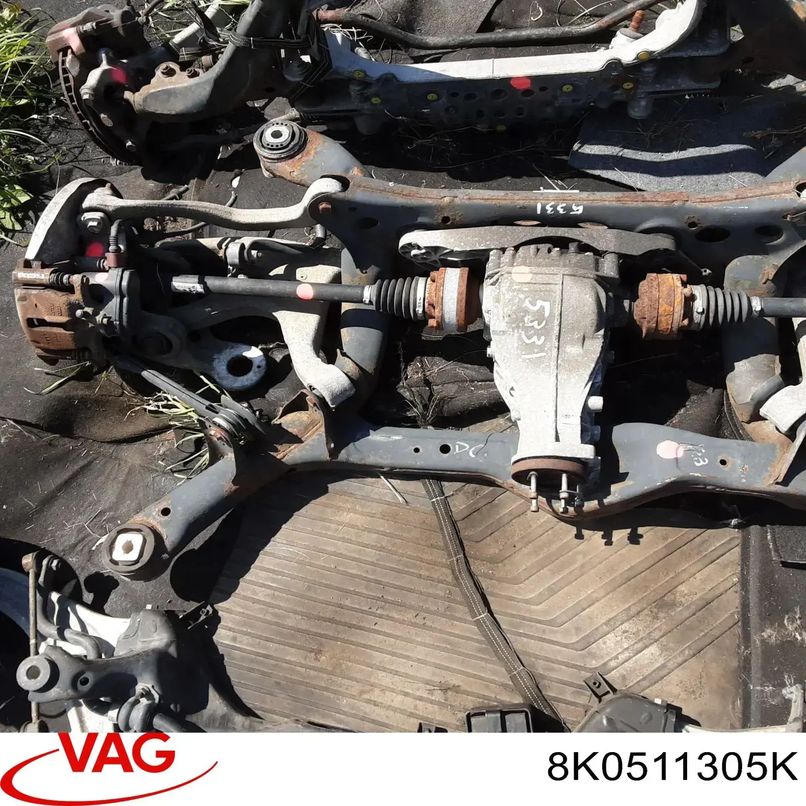 Stabilizator tylny VAG 8K0511305K cena, od 123,65 USD