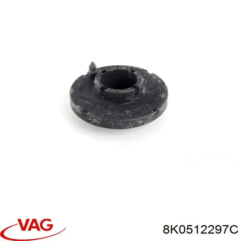 8K0512297C VAG Podkładka (pierścień gumowy) sprężyny tylnej dolny