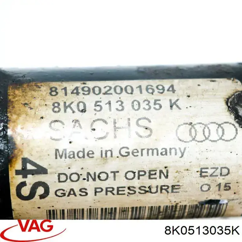 Amortyzator tylny VAG 8K0513035K