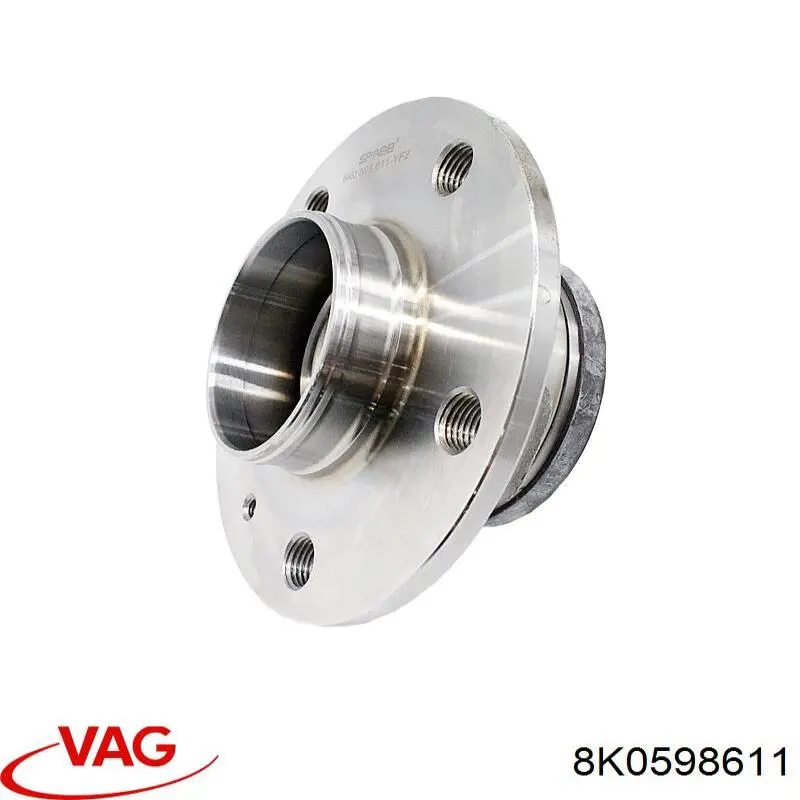 Do koszyka 8K0598611 VAG Piasta tylna
