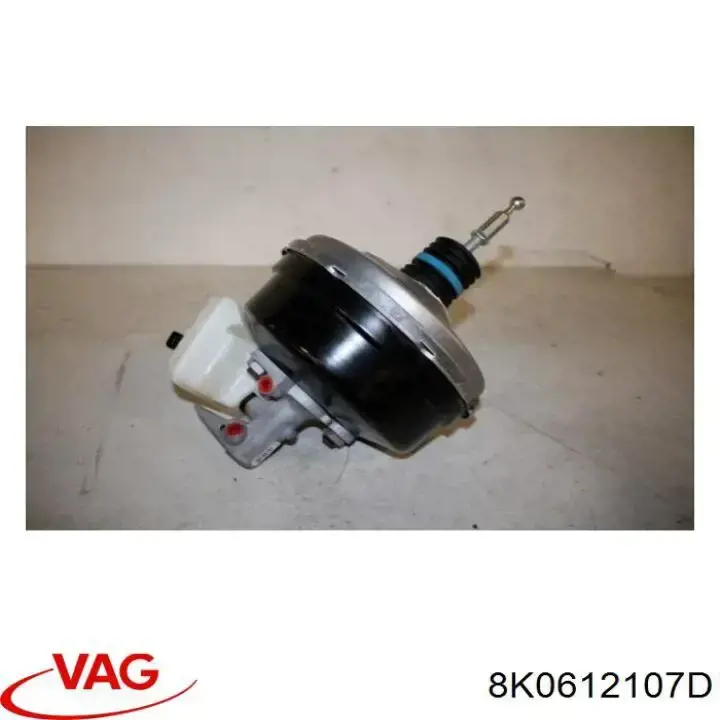 Do koszyka 8K0612107D VAG Wzmacniacz próżniowy hamulców