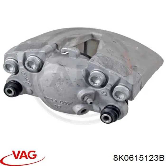 Zacisk hamulcowy przedni lewy VAG 8K0615123B cena, od 107,26 USD