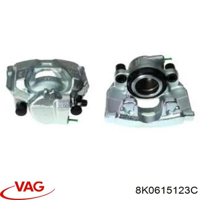 8K0615123C VAG Zacisk hamulcowy przedni lewy