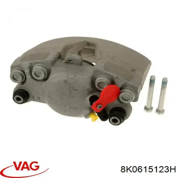 8K0615123H VAG Zacisk hamulcowy przedni lewy