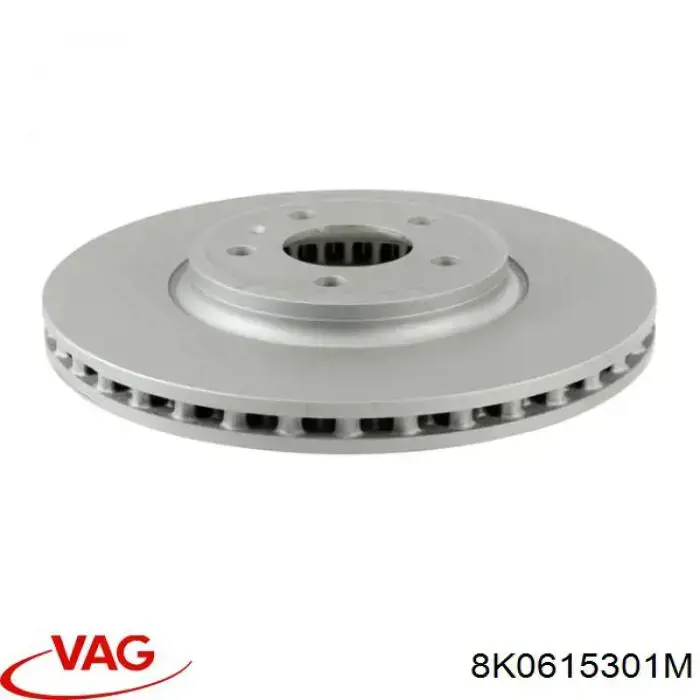 8K0615301M VAG Tarcza hamulcowa przednia