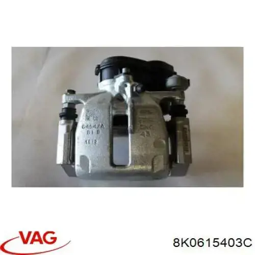 Do koszyka 8K0615403C VAG Zacisk hamulcowy tylny lewy