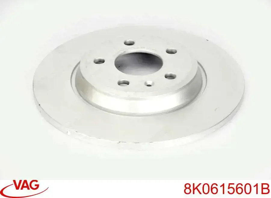 8K0615601B VAG Tarcza hamulcowa tylna