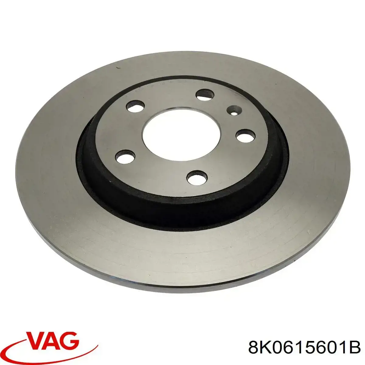 Tarcza hamulcowa tylna 8K0615601B VAG