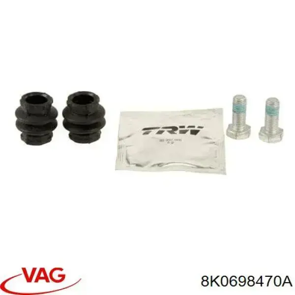 Osłona prowadnicy zacisku hamulcowego tylnego VAG 8K0698470A cena, od 9,24 USD