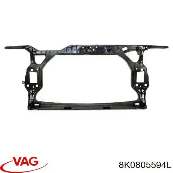 8K0805594L VAG Osłona chłodnicy kompletna (panel mocowania reflektorów)