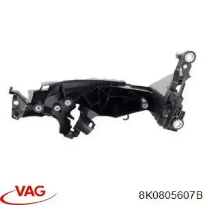 Wsponik (adapter) mocowania reflektora przedniego lewego VAG 8K0805607B cena, od 39,18 USD