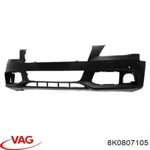 Do koszyka 8K0807105 VAG Zderzak przedni