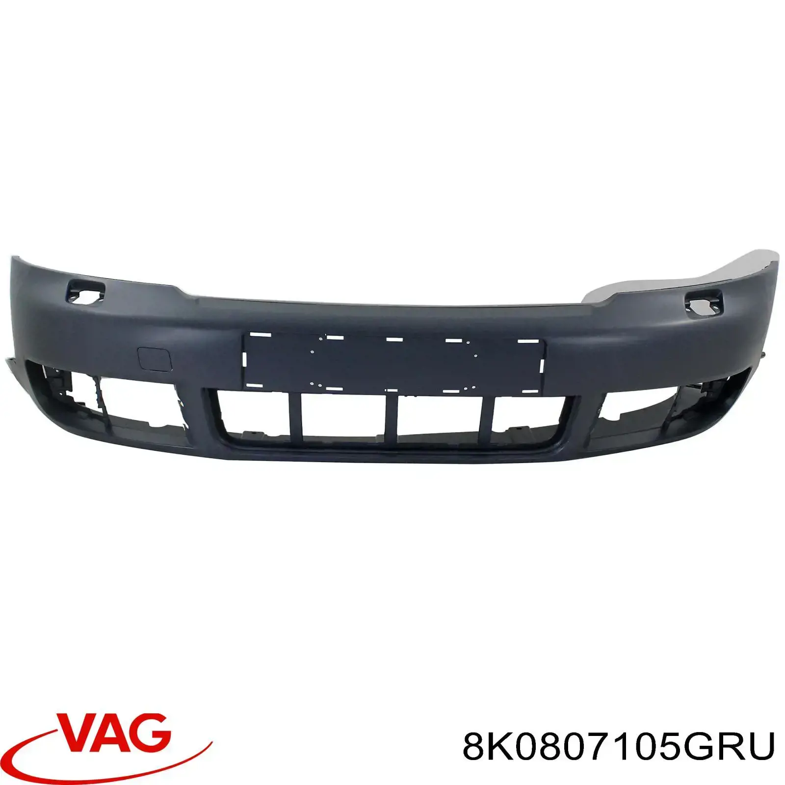 Do koszyka 8K0807105GRU VAG Zderzak przedni