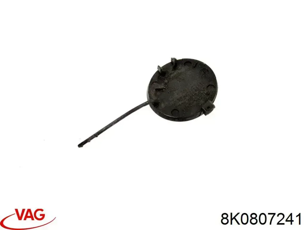 Zaślepka haku holowniczego zderzaka przednia VAG 8K0807241 cena, od 11,57 USD