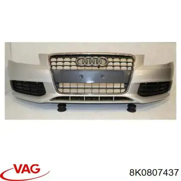 8K0807437 VAG Zderzak przedni
