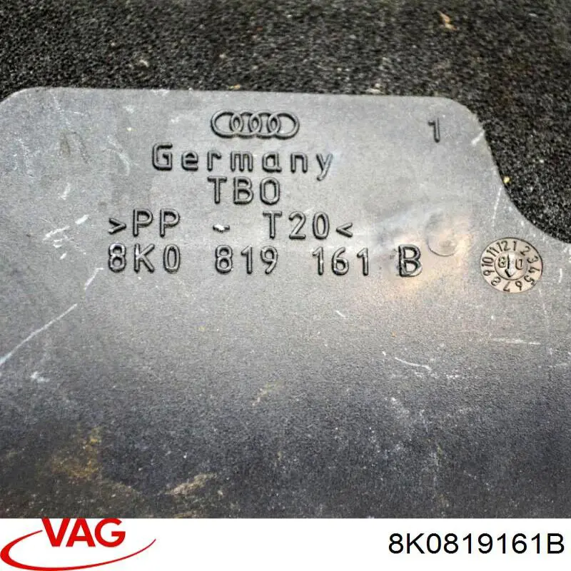 Do koszyka 8K0819161B VAG Kratka wentylacyjna tylna