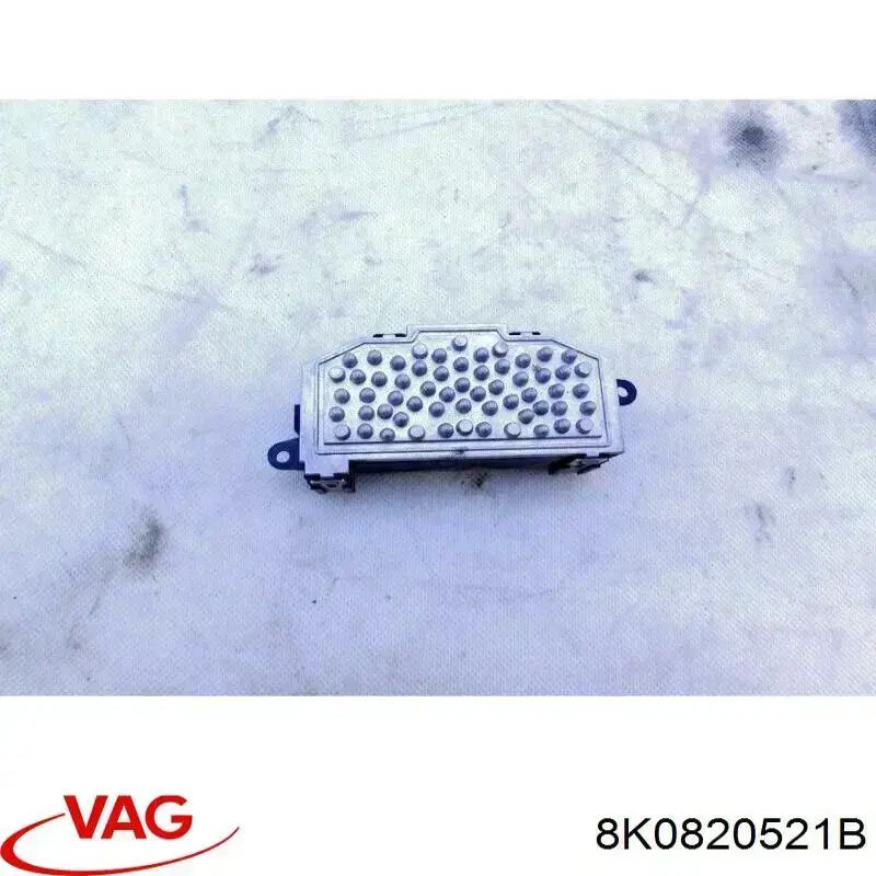 Rezystor wentylatora nagrzewnicy (ogrzewacza kabiny) VAG 8K0820521B cena, od 49,37 USD