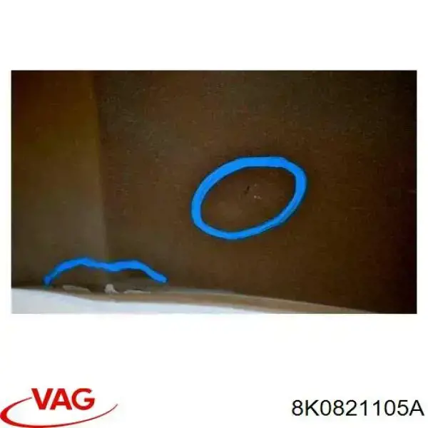Błotnik przedni lewy VAG 8K0821105A cena, od 73,12 USD