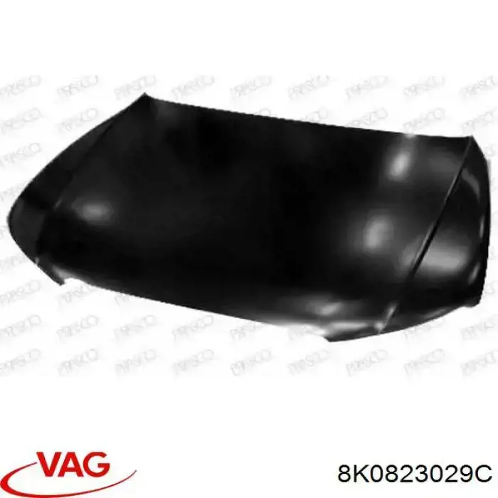 Do koszyka 8K0823029C VAG Maska silnika
